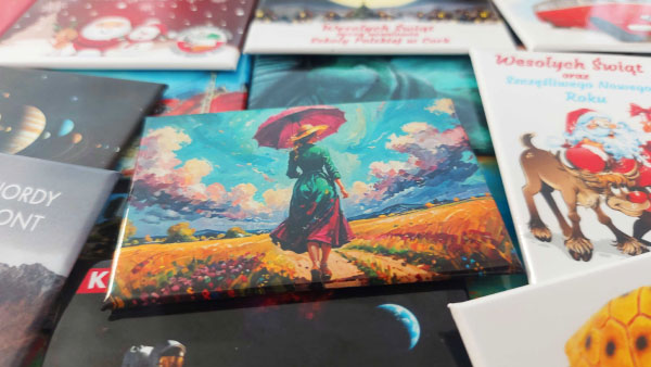 sztywne magnesy na lodówkę